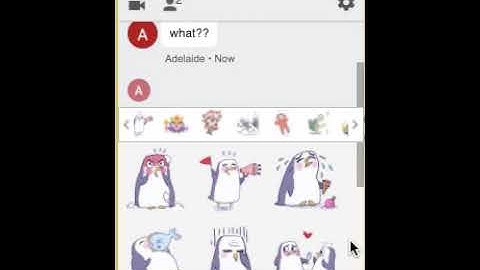 how to get a cool GIF on google hangouts