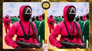 Find the 3 differences in netflix squid game  [Brain exercise | Brain training | Prevent dementia] screenshot 3