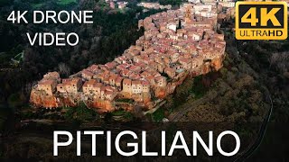 Discover Sorano and Pitigliano, the Tuscany tuff towns in this 4k drone video - Maremma, Italy.