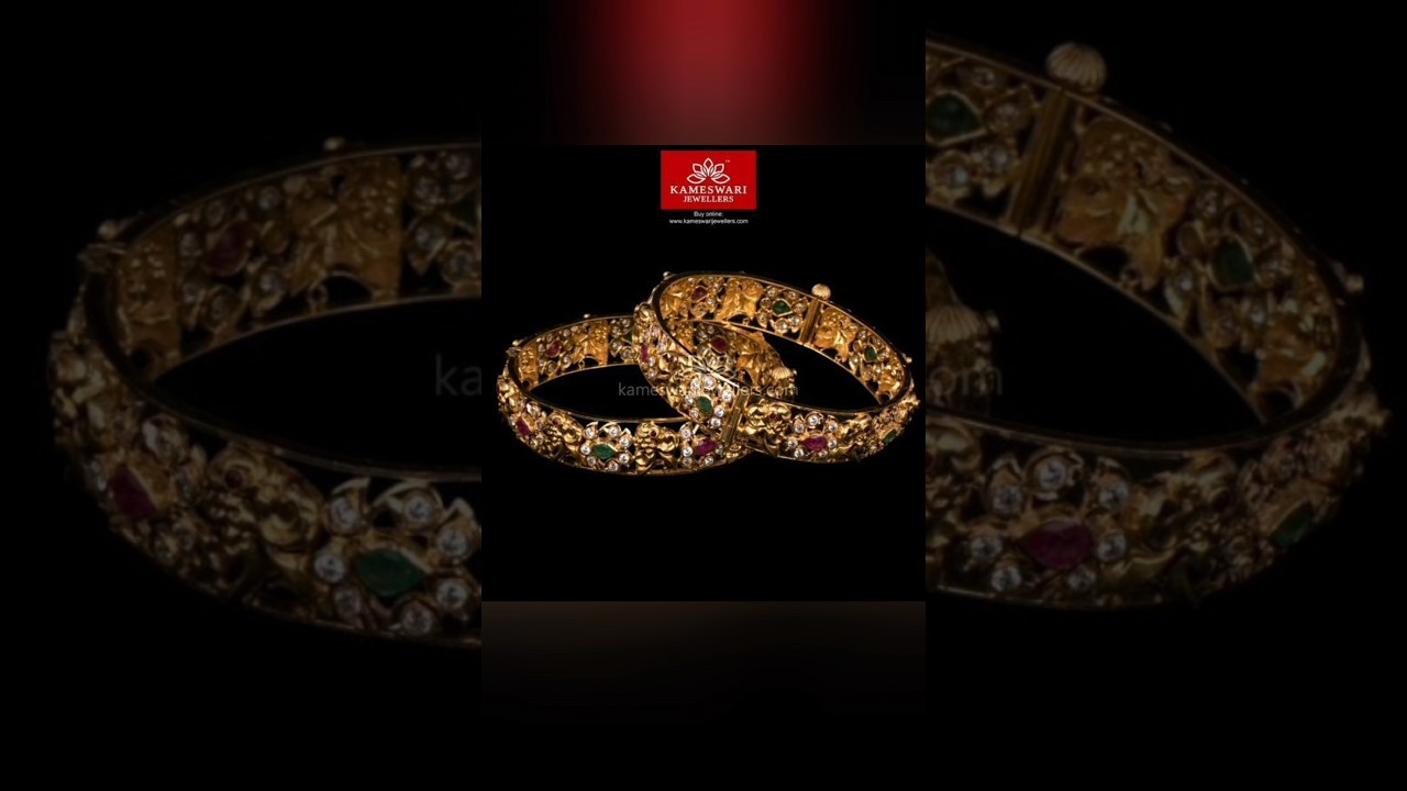 Latest Gold Kada Designs | Bangles Design 