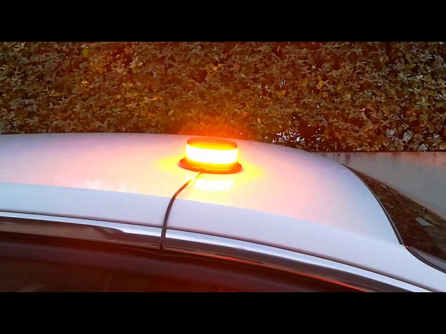 Lampeggiante LED AnTom 2 Pezzi - 9 Modalità, Magneti E USB Per Veicoli - Foto 12