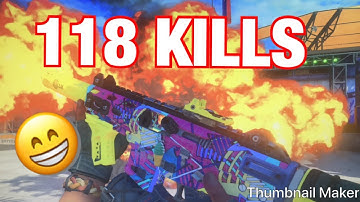 Daemon 3XB 118 KILLS BLACK OPS 4 (COD BO4)