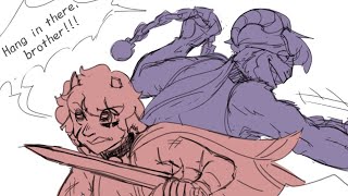 Goat and Lambert are Brother-in-arms || Cult of the Lamb comic dubs