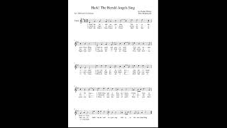 Hark! The Herald Angels Sing | Violin 🎻 | Christmas Sheet Music