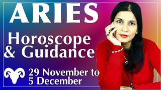 ARIES weekly horoscope - 29 November to 5 December  - tarot reading & guidance