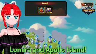 Lumira and Apollo's Mysterious Island — Hero Wars: Dominion Era