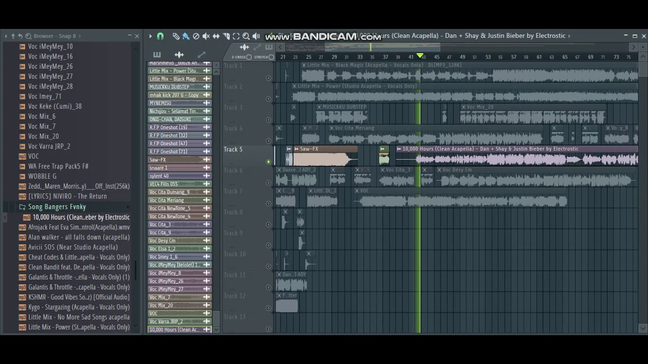 BAGI - BAGI SAMPLE / BAHAN ( BANGERS , FVNKY , DUPSTEP , KAWAII , KSHMR FILLS , SYNTH , ACAPELLA )