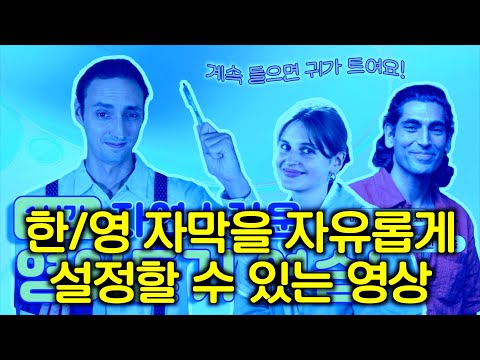 1시간 영어 듣기 연습 2024년편 - 파트 6 - 한/영 자막을 자유롭게 설정할 수 있는 영상