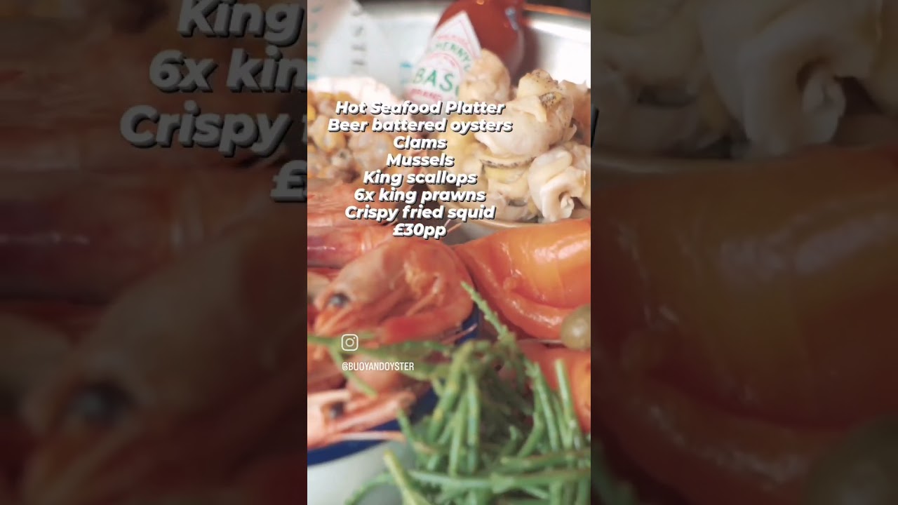 Seafood restaurant in Margate, Kent 💙