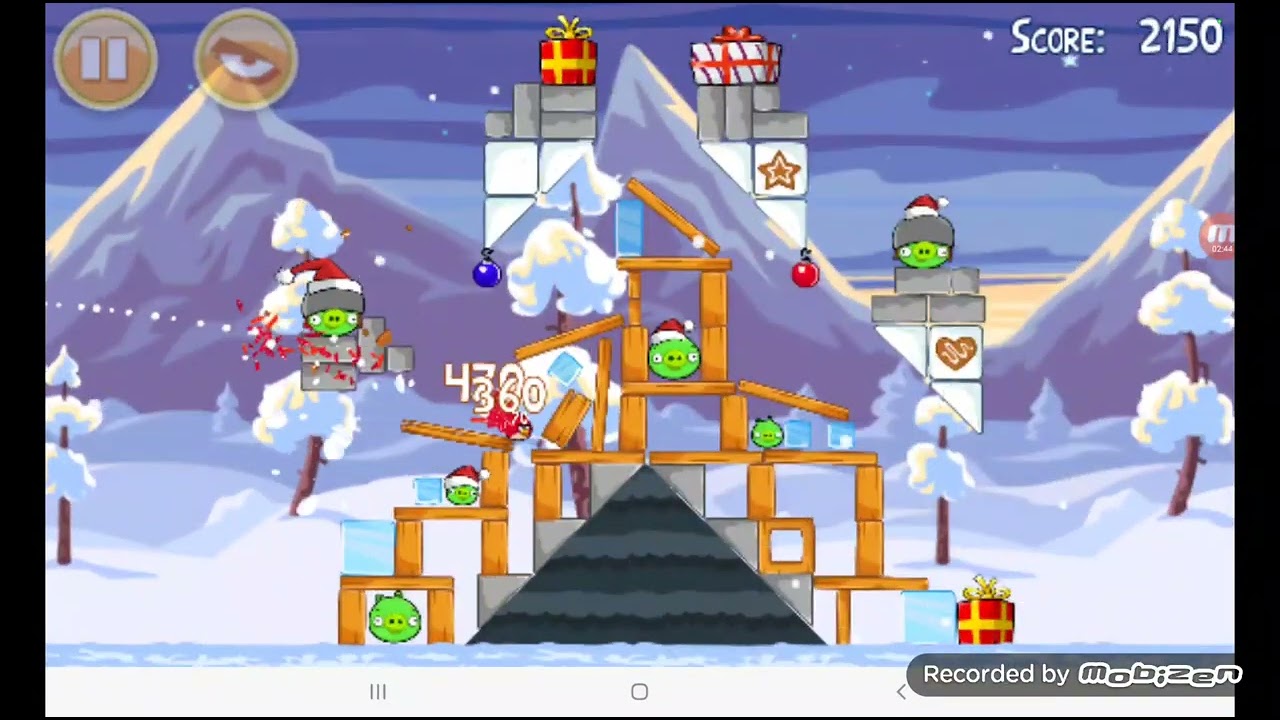 Angry Birds Seasons 2.1.0 iPhone Android Port Gameplay