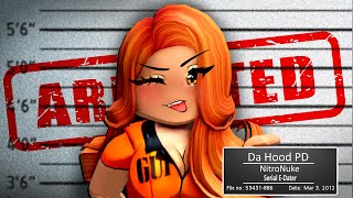 ARRESTING ONLINE DATERS in Roblox Da Hood Voice Chat...