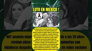HOY anuncia muerte de querido cantante a los 29 años ! revelan que ocurrio ACABA DE FALLECER !