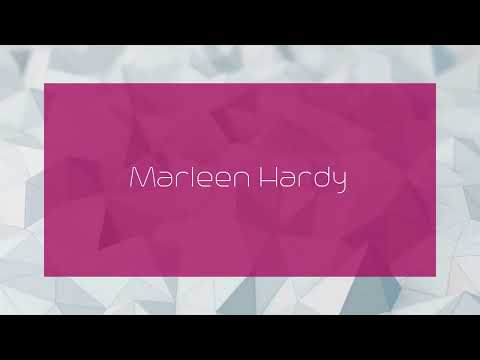 Marleen Hardy - appearance