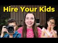 I'm Hiring My Kids In My Business - These Are Jobs They Can Actually Do