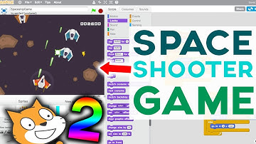 Scratch Tutorial: Awesome Space Shooter Game! [Part 2]