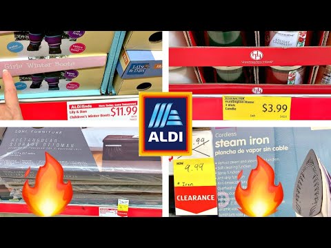 aldi-clearance!!!🔥$11.99-kids-boots,-candles,-cordless-irons,-gloves,-storage-ottomans-+-snow-pants