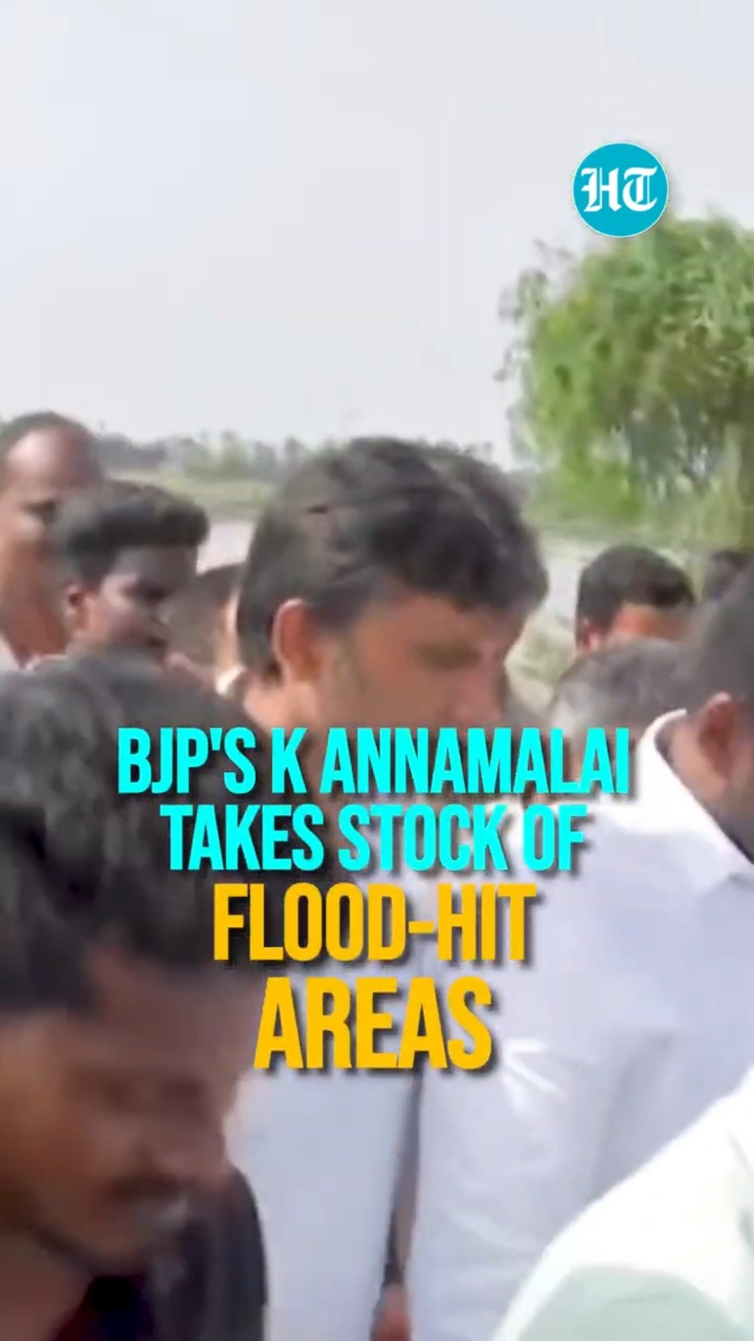 K Annamalai Inspects Flood Damage At Marakkanam Salt Pans, Engages with Workers #Cyclonefengal