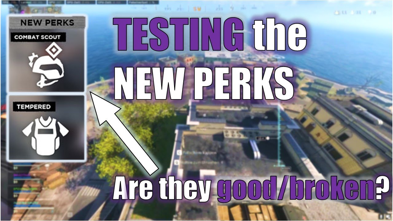 TESTING the NEW BALANCED PERKS | AMP 63 BUFFED | Rebirth Island Gameplay