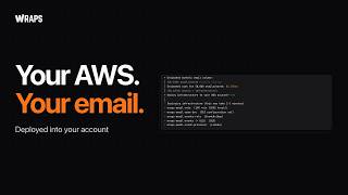 Set up Amazon SES in your own AWS account with one command | Wraps
