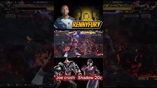 Shadow 20z vs Joe crush 🔥🔥 #tekken8 #tekkenclips #tekkenvideo
