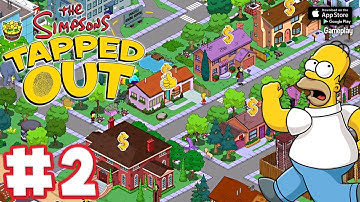 The Simpsons Tapped Out - Gameplay No Commentary - Part 2 (iOS)