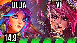 LILLIA vs VI (JGL) | Legendary, 10/4/16, Rank 14 Lillia | TR Master | 14.9
