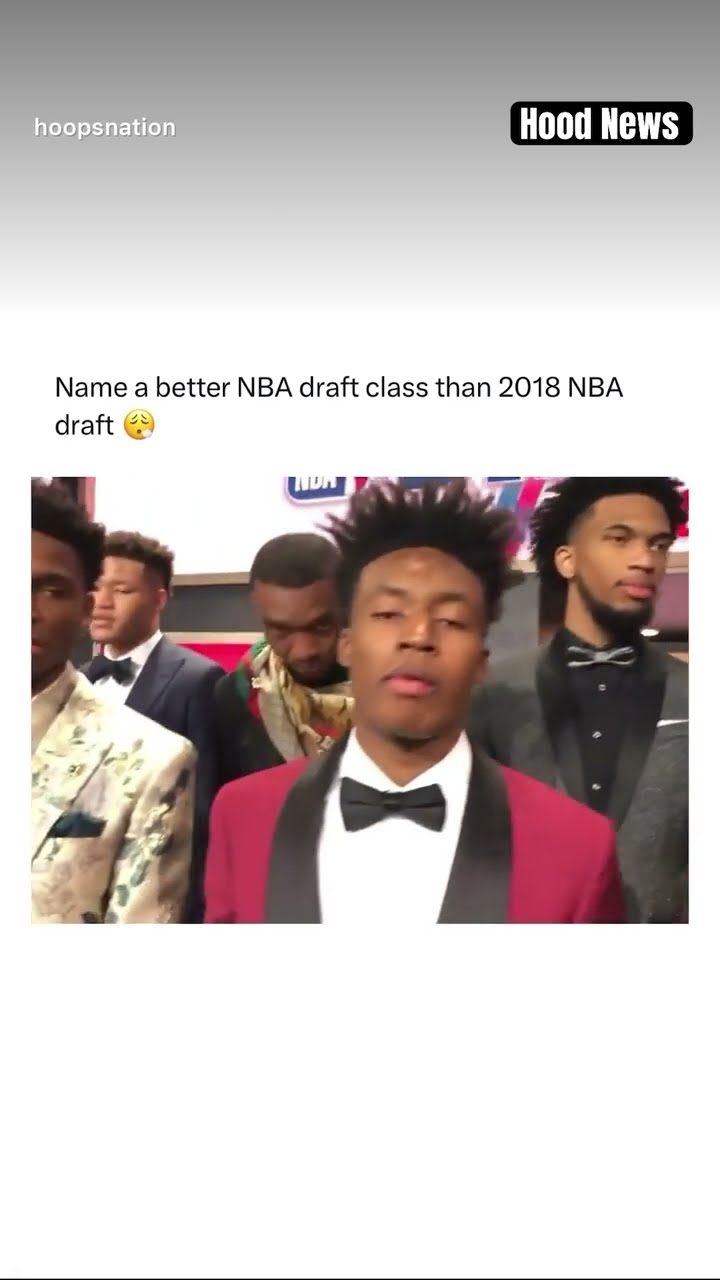 Name a better NBA draft class #hoodnews #nba #basketball #nbadraft #omg #how #wow #sports #hooper