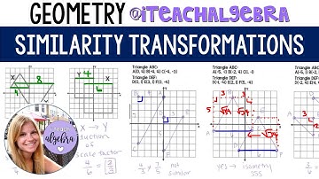 Geometry: Similarity Transformations on the Coordinate Plane