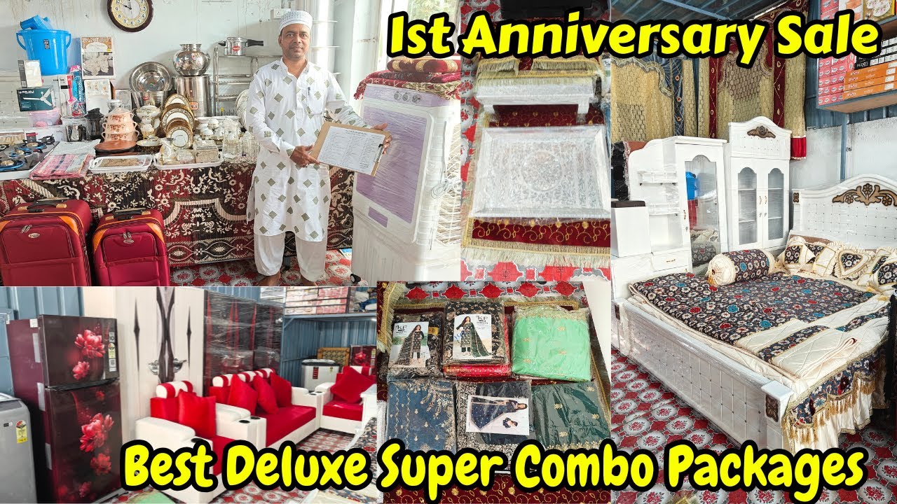 1st Anniversary Sale Wedding Special Best Deluxe Super Combo Packages Complete Shaadi Ka Saman