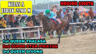 DUO KING HALIM STABLE BERJAYA DI KELAS A DENGAN JARAK 2200 M