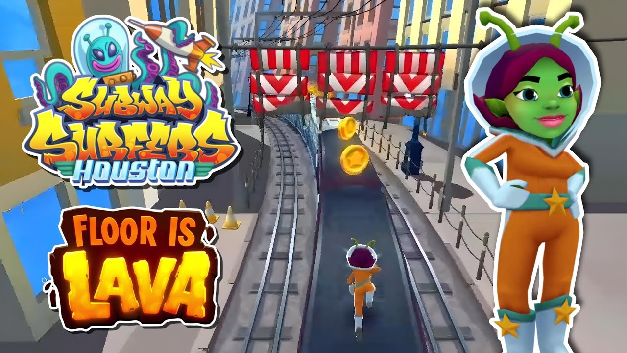 NEW FLOOR IS LAVA IN HOUSTON 2021 - SUBWAY SURFERS SAN FRANCISCO 2024 (3.30.2)