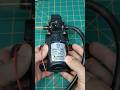High-power 12-volt water pump test.