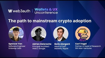 The Path to Mainstream Crypto Adoption - Wallets & UX Unconference @TOKEN2049