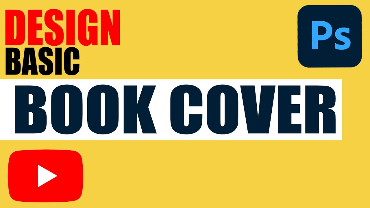 How to Design Basic Book Cover Page in YouTube