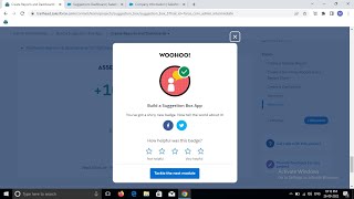 Admin Intermediate | Build a Suggestion Box App | Create Reports and Dashboards | Trailhead Solution