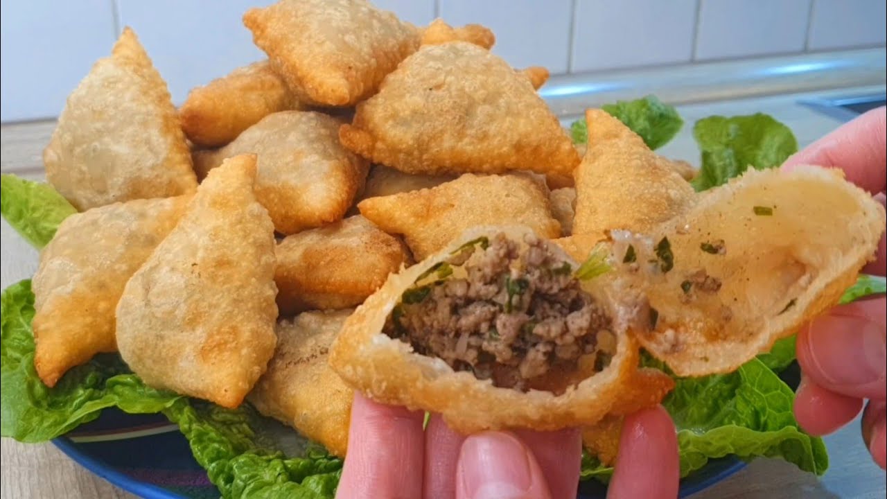 طريقة عجينة السمبوسة بمكونين بس❗️ والصورة تتكلم 😍