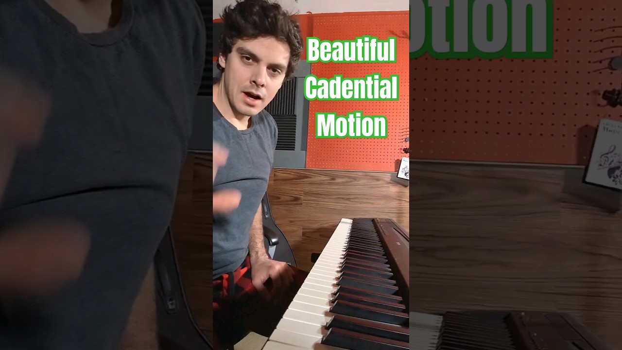 try out this awesome cadence progression! smooth way to end a song!