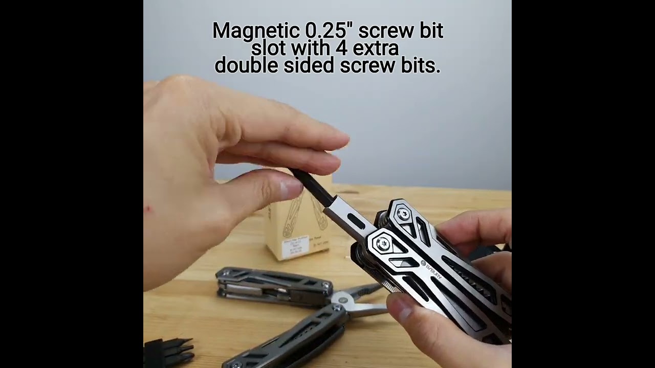 2022 Best Budget Full Size Multitool: Bibury EDC 21-in-1 Multitool.