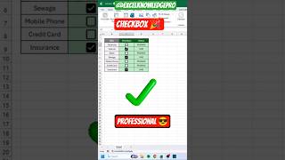 Excel Checkbox Trick That 99% of Users Don't Know! 🤯
