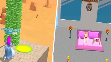 Money Run 3D 👰🤑💸 NEW UPDATE!! All Levels Gameplay Trailer Android, iOS #18