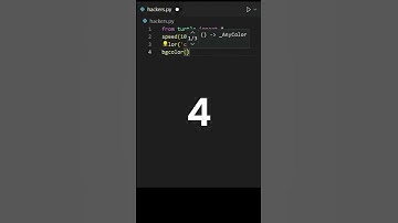 Creating cool virus design in python with 9 lines of code #python #viral #coding #shorts #turtle