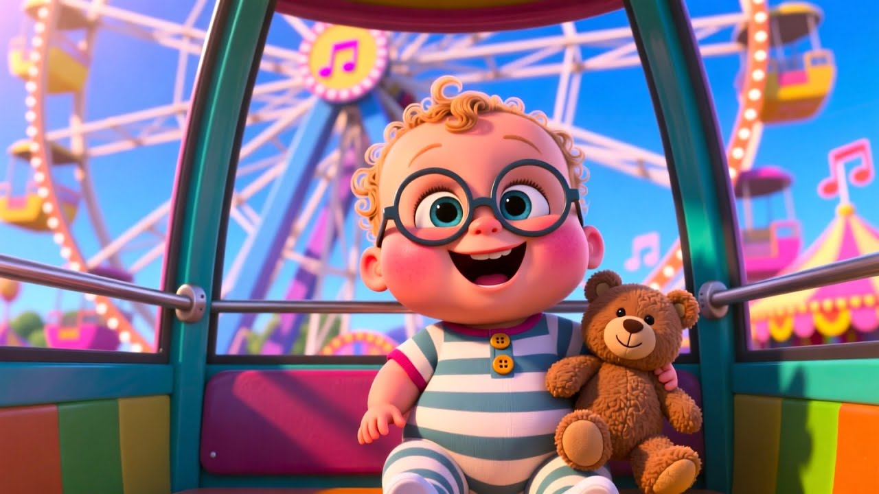 Baby and the Ferris Wheel Adventure 🎡✨ | Fun Learning and Play for Kids | Preschool Exploration