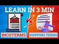 Incoterms Vs Shipping Terms Incoterms Vs Shipping Terms