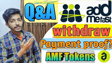 addmefast | how to withdraw from addmefast |payment proof of addmefast? | AMF points |addmefast Q&A