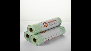 100% Compostable And Biodegradable Garbage Bags - Made in CHINA.