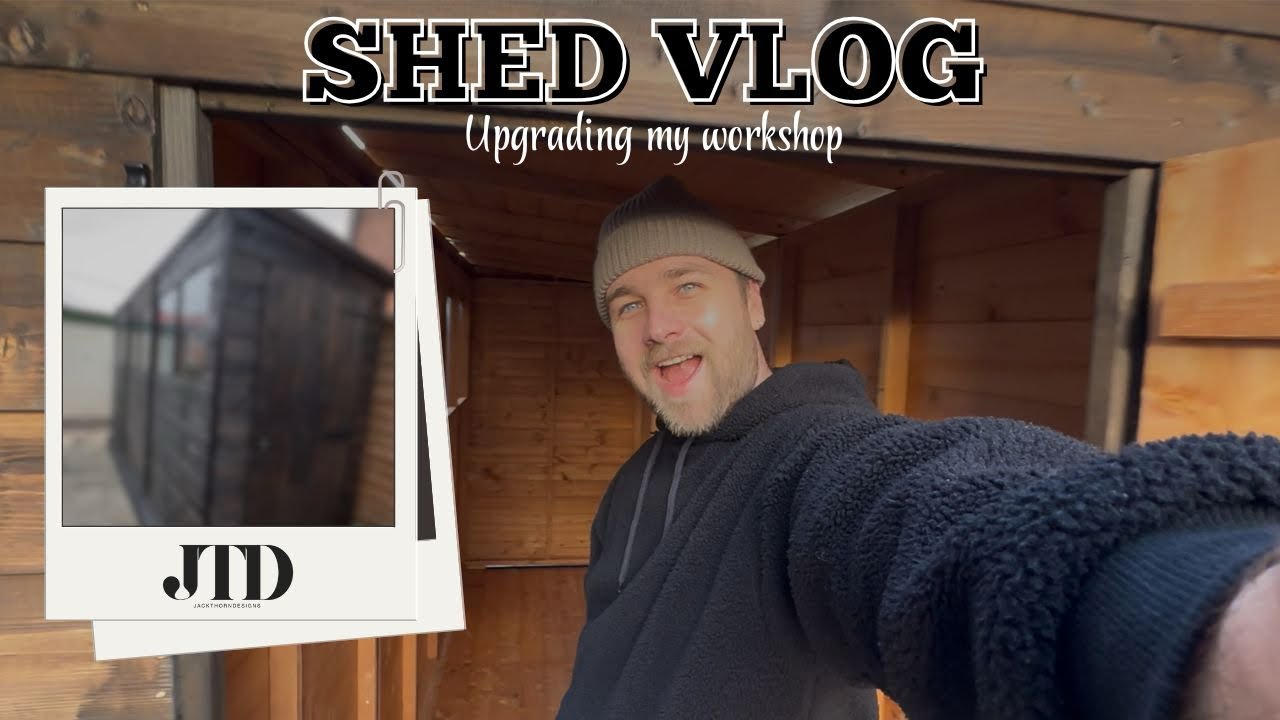 SHED VLOG - UPGRADING MY WORKSHOP - YouTube