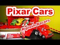 Pixar Cars Riplash Racers Real Races with Mack, Lightning, DJ, Snot Rod, Wingo and Boost