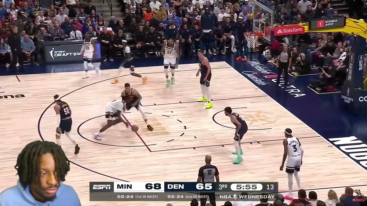 REACTING TO THE Denver Nuggets vs Minnesota Timberwolves!!!