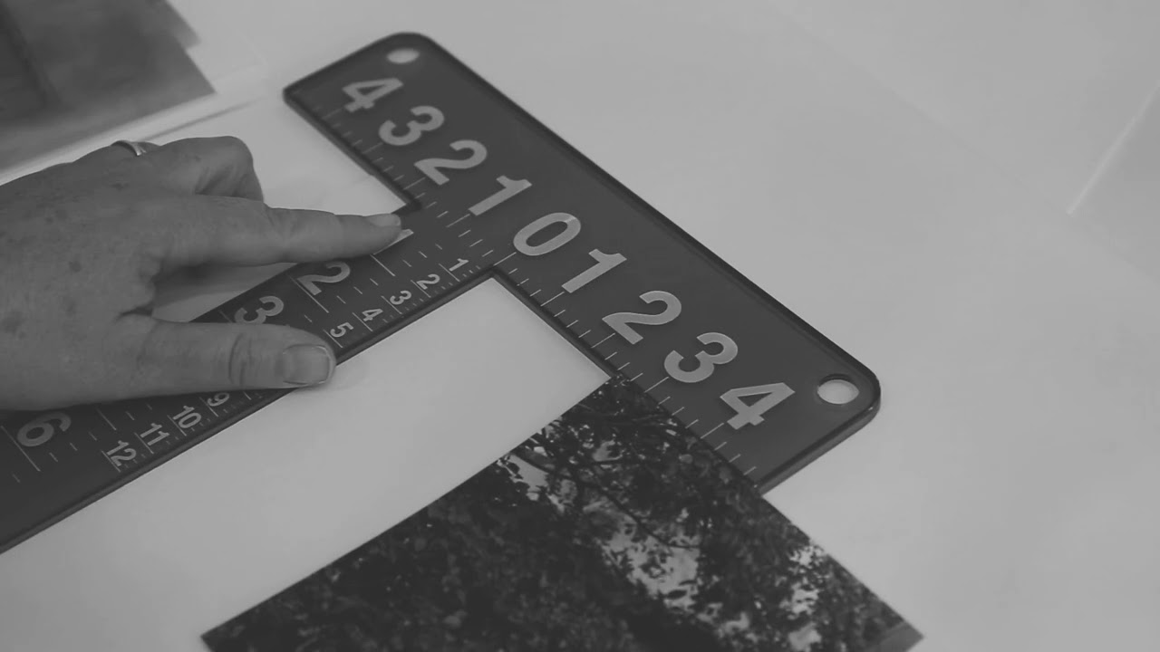 How To Mount a Print - YouTube