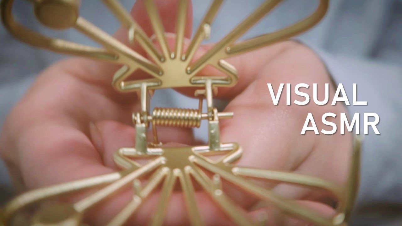 ASMR Relaxing Visual Triggers & Calming Words Repetition - YouTube